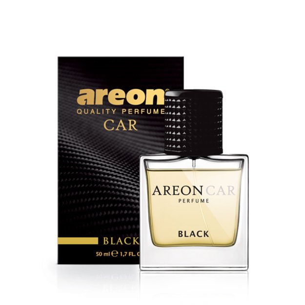 AREON CAR PERFUME - Black, 50ml  