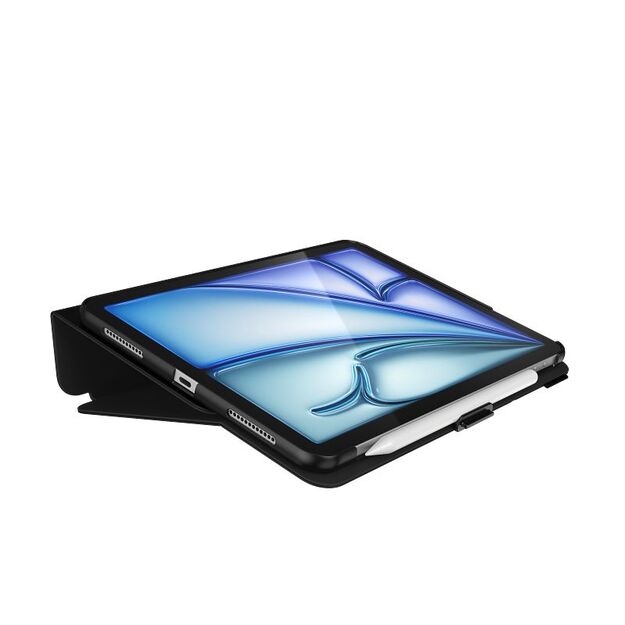 „Speck Balance Folio“ – dėklas „iPad Air 11“ M2 (2024 m.) / „iPad Air 10,9“ (5–4 gen.) (2022–2020 m.) / „iPad Pro 11“ (2022–2018 m.) (juodas)