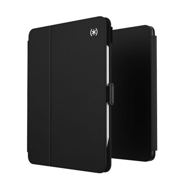 „Speck Balance Folio“ – dėklas „iPad Air 11“ M2 (2024 m.) / „iPad Air 10,9“ (5–4 gen.) (2022–2020 m.) / „iPad Pro 11“ (2022–2018 m.) (juodas)