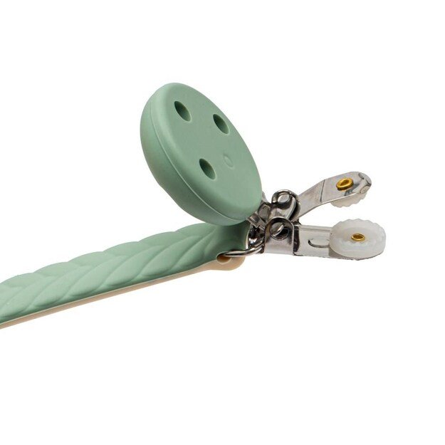 Silikoninis čiulptuko segtukas New Baby rudas 2