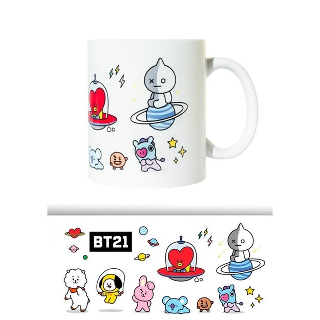 BT21 - Keraminis puodelis