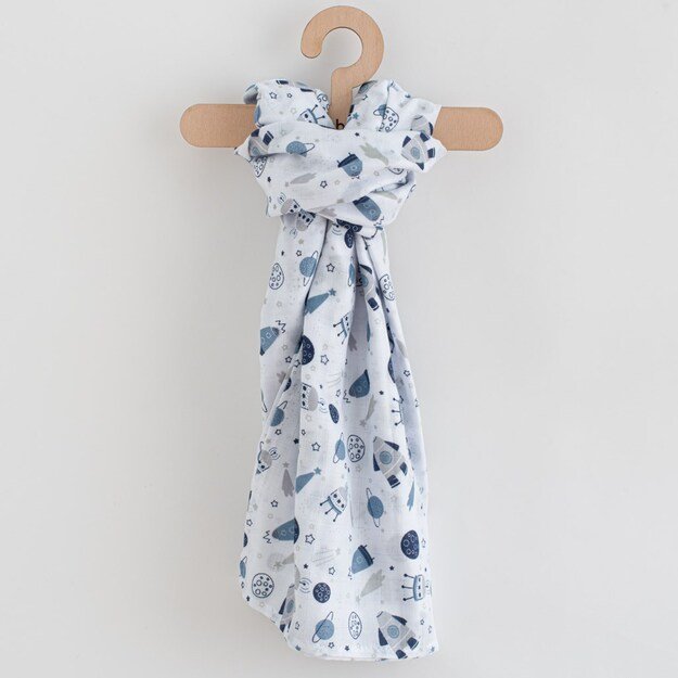 Muslin sauskelnė New Baby 120x120 cm erdvė