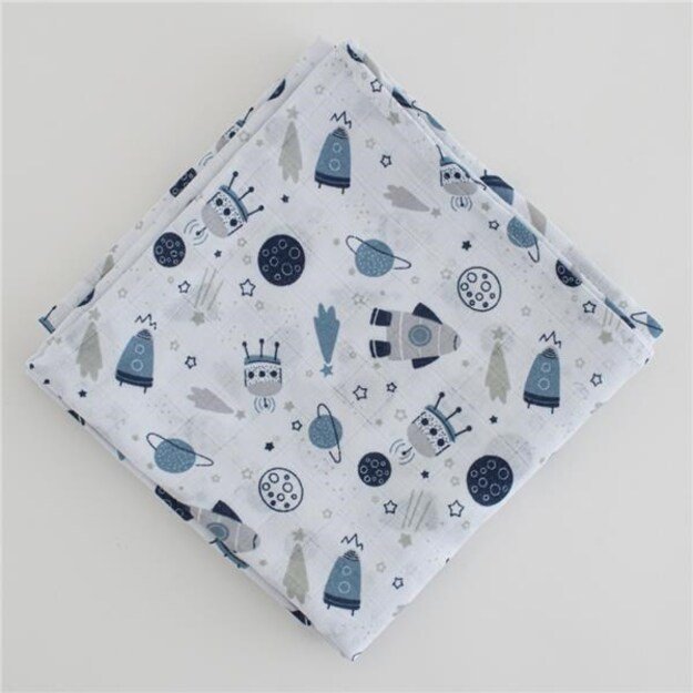 Muslin sauskelnė New Baby 120x120 cm erdvė 1