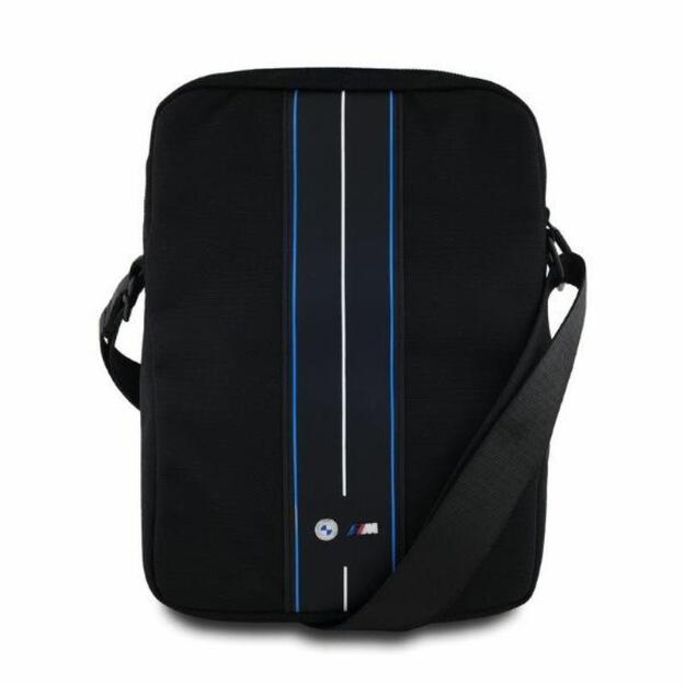 BMW Nylon Blue Stripe – planšetinio kompiuterio krepšys 8 (juodas)