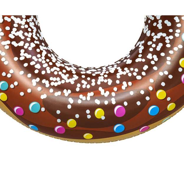 Vaikiškas didelis pripučiamas ratas Bestway DONUT 107cm rudas