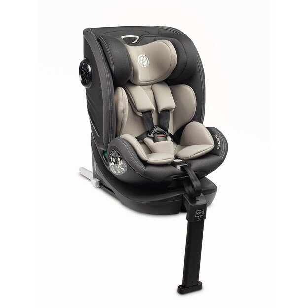 Vaikiška automobilinė kėdutė CARETERO FORTIS I-SIZE pilka