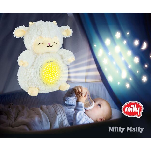 Milly Mally pliušinė avis su projektoriumi