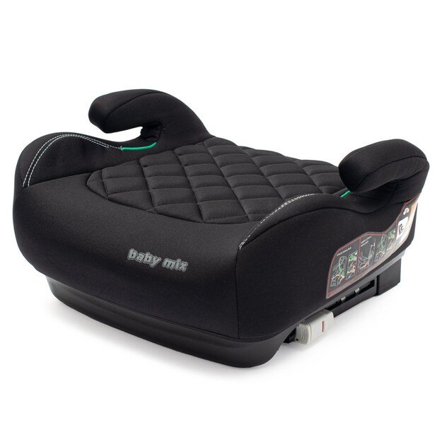 Automobilinė kėdutė BABY MIX HERO Plus ISOFIX I-SIZE juoda