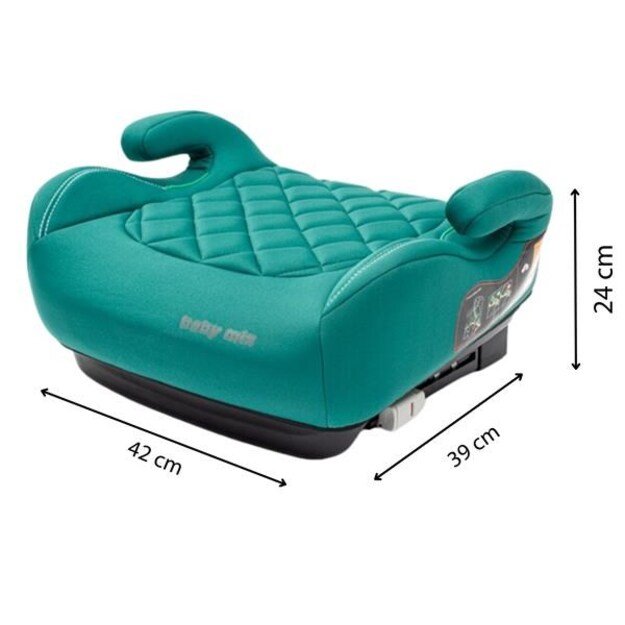 Automobilinė kėdutė BABY MIX HERO Plus ISOFIX I-SIZE juoda
