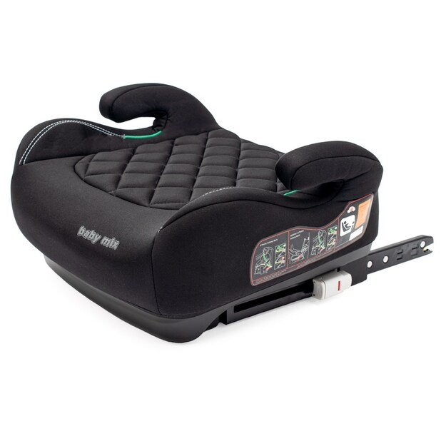 Automobilinė kėdutė BABY MIX HERO Plus ISOFIX I-SIZE juoda