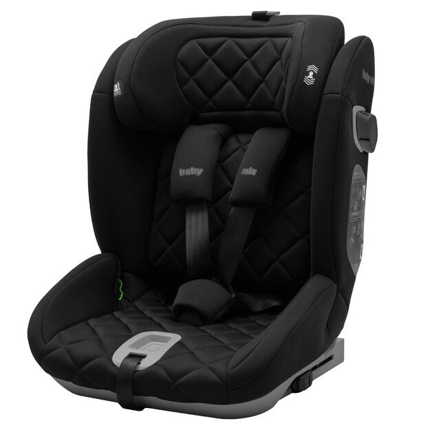 Automobilinė kėdutė BABY MIX HERO PRO ULTRA ISOFIX I-SIZE juoda