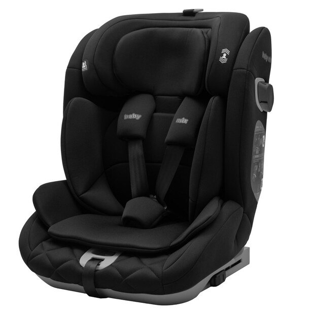 Automobilinė kėdutė BABY MIX HERO PRO ULTRA ISOFIX I-SIZE juoda