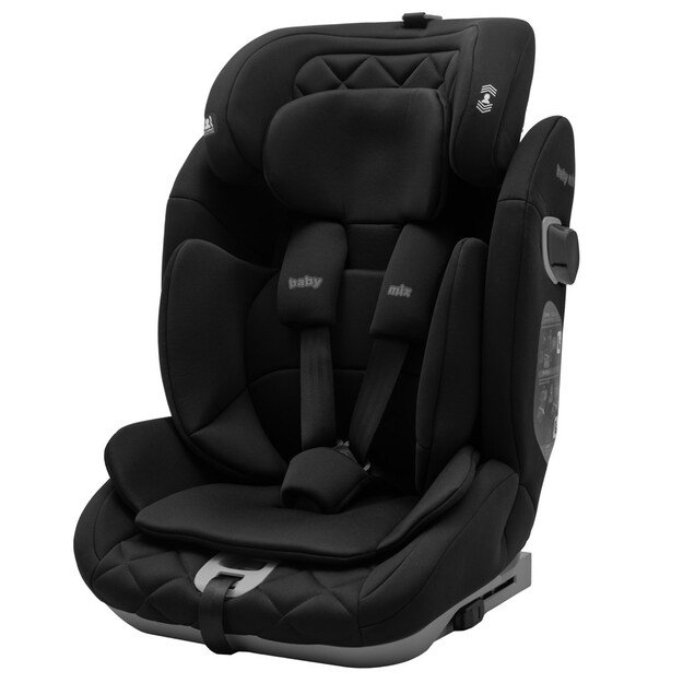 Automobilinė kėdutė BABY MIX HERO PRO ULTRA ISOFIX I-SIZE juoda
