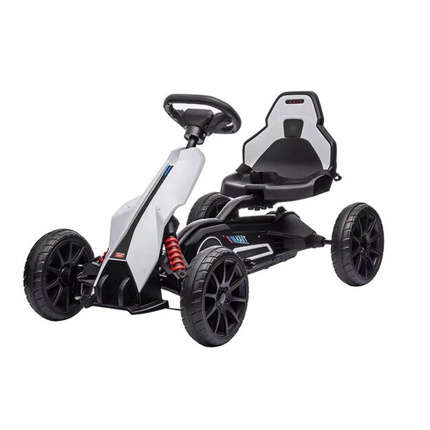 Pedalinis gokartas Baby Mix Speedster baltas