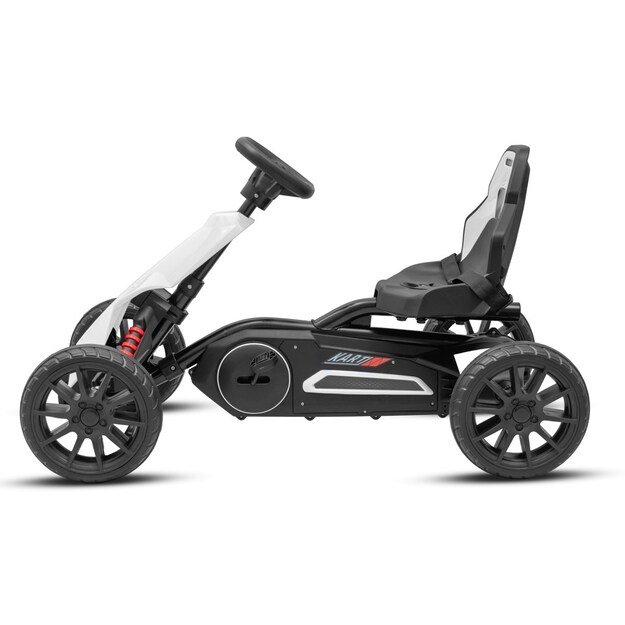 Pedalinis gokartas Baby Mix Speedster baltas