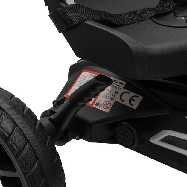Pedalinis gokartas Baby Mix Speedster baltas