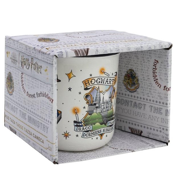 Haris Poteris - Keraminis puodelis dovanų dėžutėje iš „Magic Symbols Collection“ 400 ml