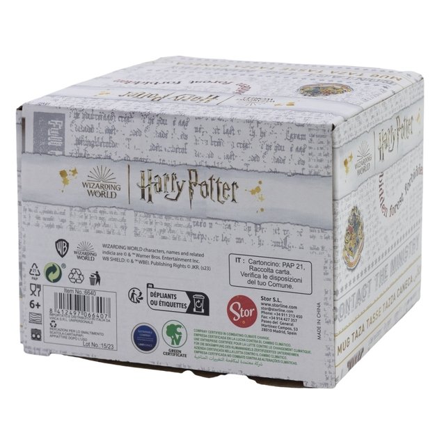 Haris Poteris - Keraminis puodelis dovanų dėžutėje iš „Magic Symbols Collection“ 400 ml