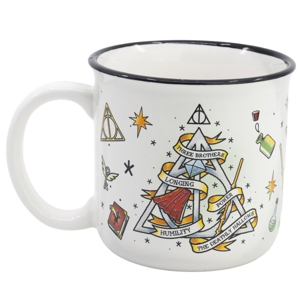 Haris Poteris - Keraminis puodelis dovanų dėžutėje iš „Magic Symbols Collection“ 400 ml