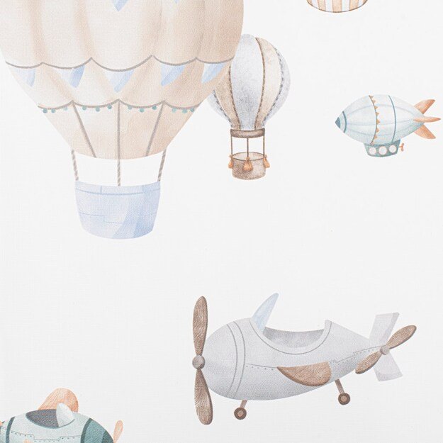 Baby Mix Balloons vystymo kilimėlis su standumo sluoksniu, 47x70 cm