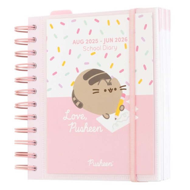Pusheen - Dienos planuotojas 2025/2026