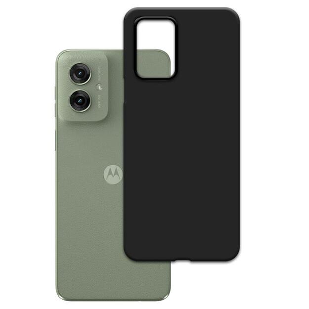 3mk matinis dėklas - „Motorola Moto G55 5G“ dėklas (juodas)