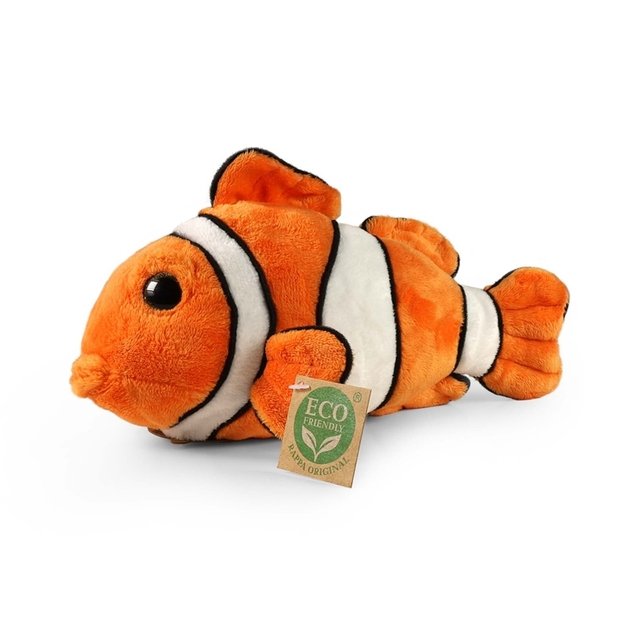 Rappa - pliušinis realistiškas žaislinis klounžuvė Nemo, 25 cm, ekologiškas