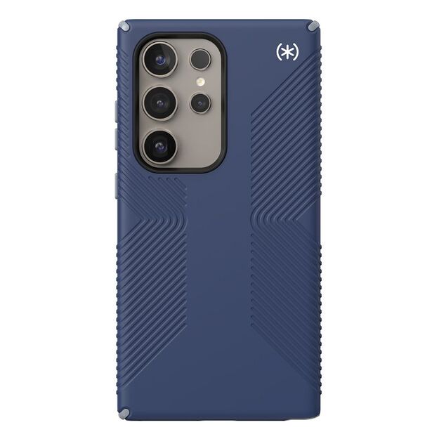 „Speck Presidio2 Grip“ – „Samsung Galaxy S24 Ultra“ dėklas (pakrantės mėlyna / dulkių pilka) 13