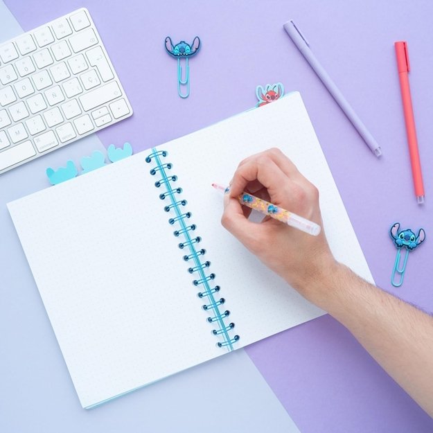 Disney Stitch - Užrašų knygelė / Bloknotas A5 formatu iš Waves kolekcijos 3