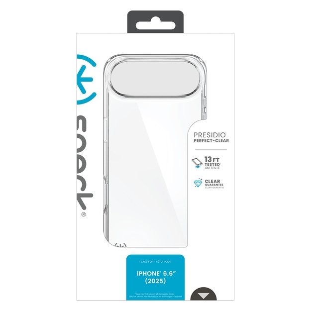 „Speck Presidio Perfect-Clear“ dėklas „iPhone 17 Air“ (skaidrus) 4
