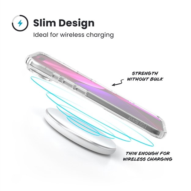 „Speck Presidio Perfect-Clear“ dėklas „iPhone 17 Air“ (skaidrus) 1