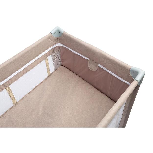 Kelioninė lovelė CARETERO Basic Plus smėlio spalvos 2