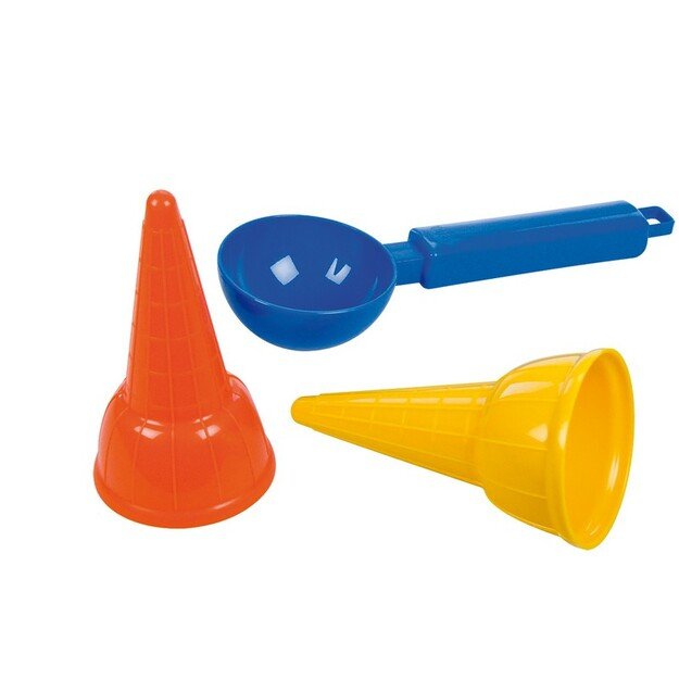 Ledų rinkinys - 2 rageliai, 1 kaušelis