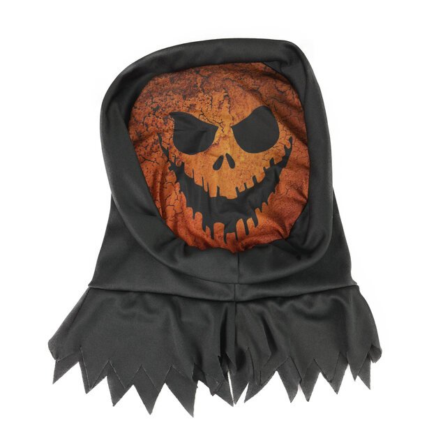 Halloween orange textile mask for adults 2