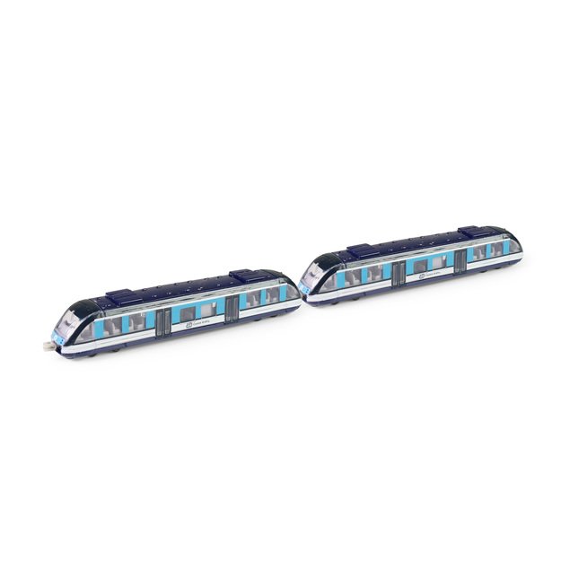 the Czech Railways regional train 4