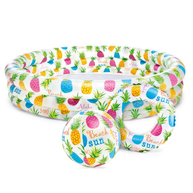 Pripučiamas Havajų baseino komplektas 1