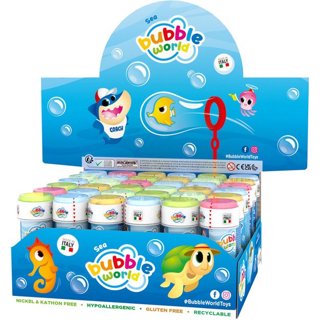 Burbulų pūstuvas 60 ml vandens pasaulis 2