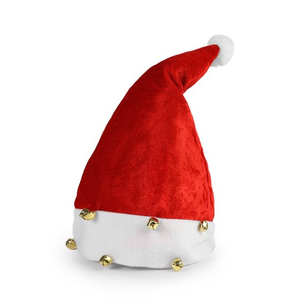 Christmas hat with bells for adults 3