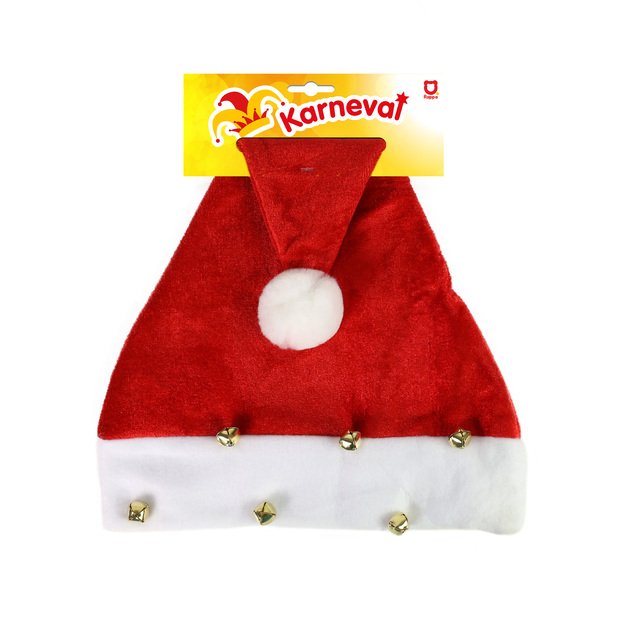 Christmas hat with bells for adults 2