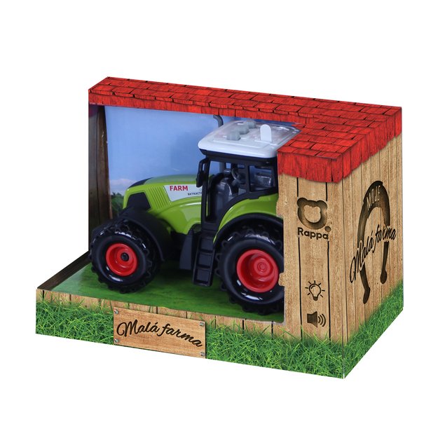 Plastic tractor with sound and light 6