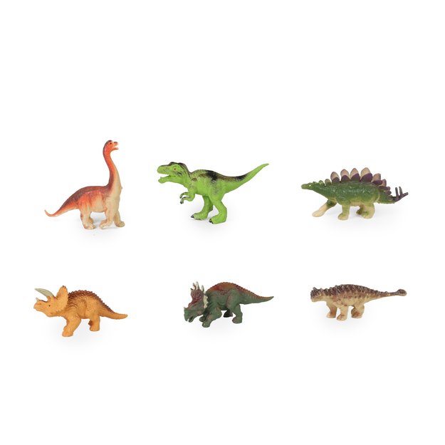 A set of dinosaurs 6 pcs 3