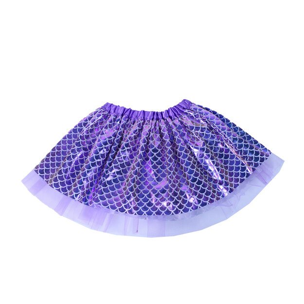 Children costume marmaid tutu skirt with accs. 4