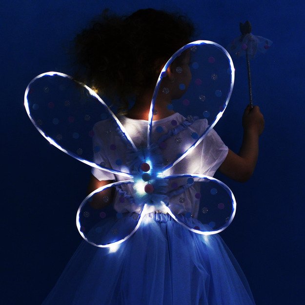 Children costume blue fairy tutu skirt e-pack 3
