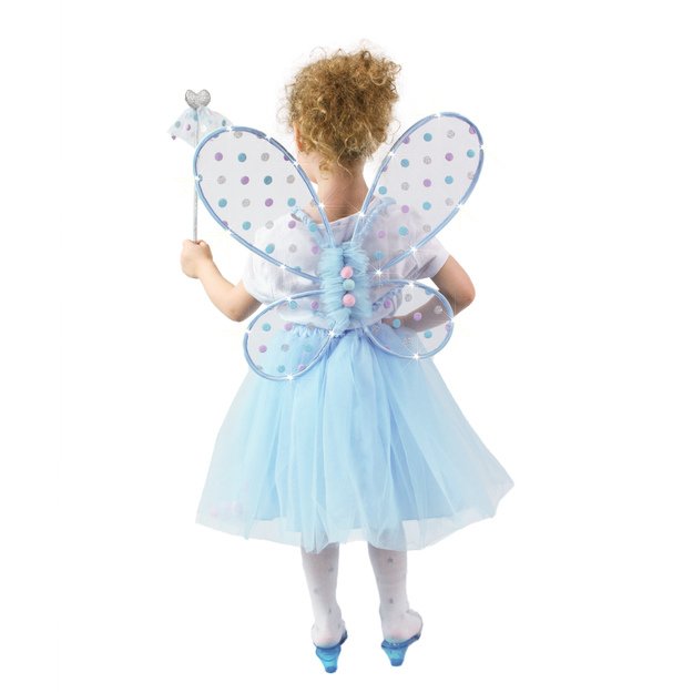 Children costume blue fairy tutu skirt e-pack 2