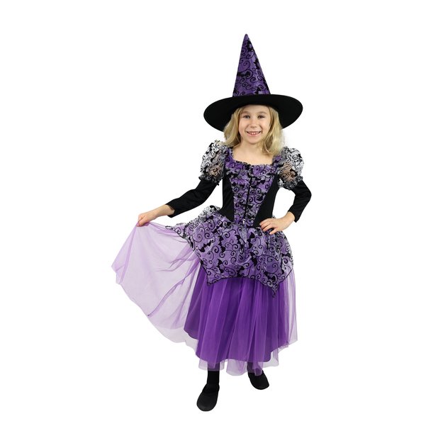 Children costume - violet witch (M) e-pack 1