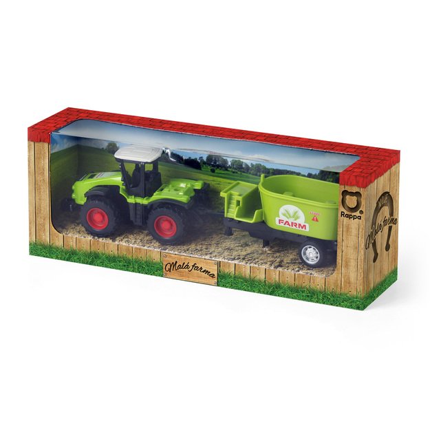 Metal tractor with siding 9