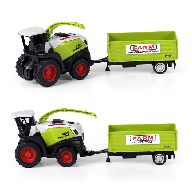 Metal tractor with siding 4