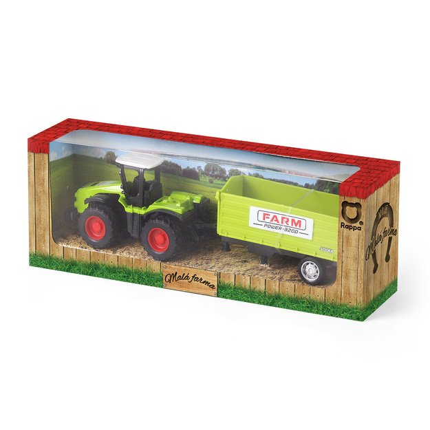 Metal tractor with siding 8