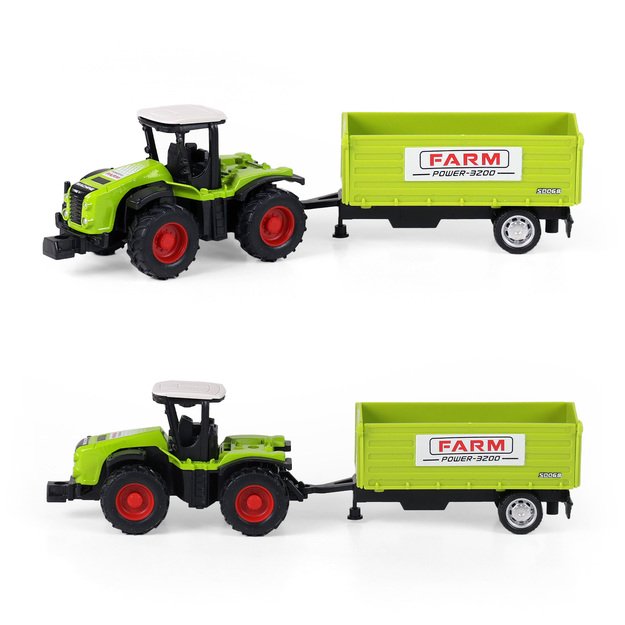 Metal tractor with siding 5