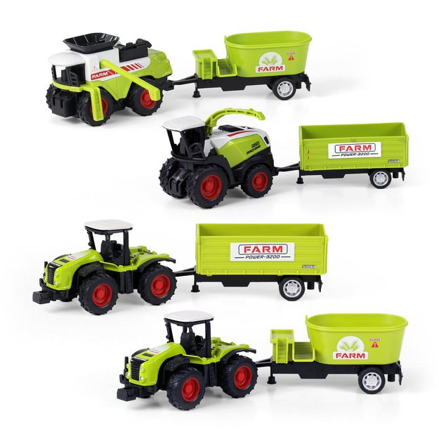 Metal tractor with siding 2